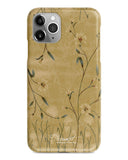 Vintage floral iPhone 14 case S299