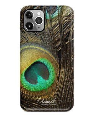 Peacock feather iPhone 11 case S304 - Decouart