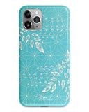 Snowflake floral iPhone 14 case S324