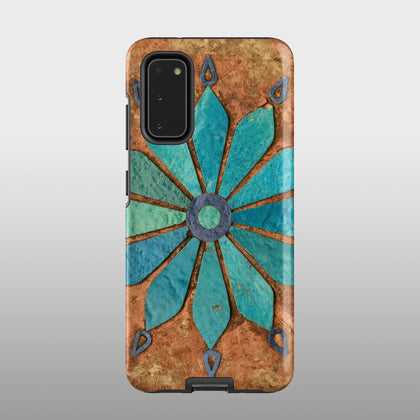 Mint floral Samsung case S329 - Decouart