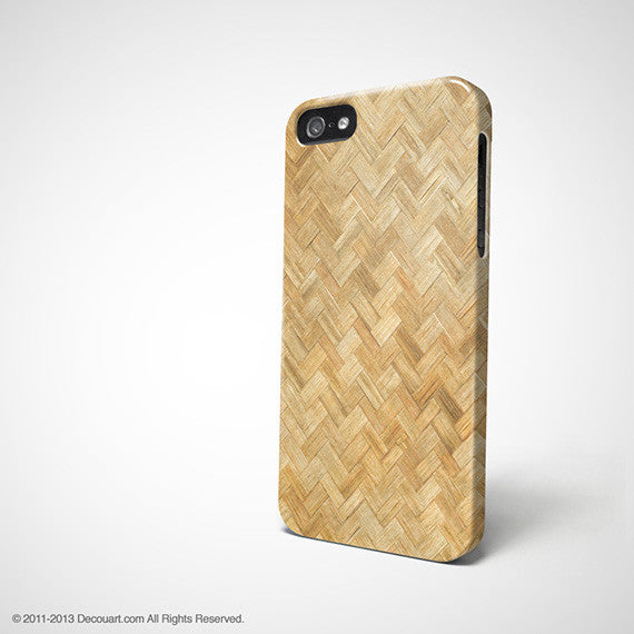 Wicker pattern iPhone 11 case S335B - Decouart