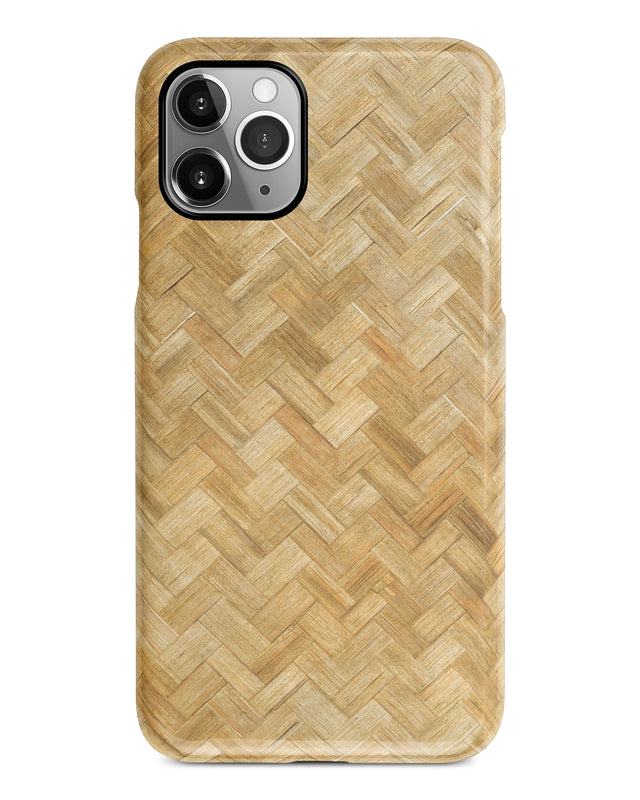 Wicker pattern iPhone 11 case S335B - Decouart