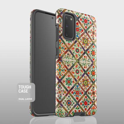 Vintage floral Samsung case S342 - Decouart