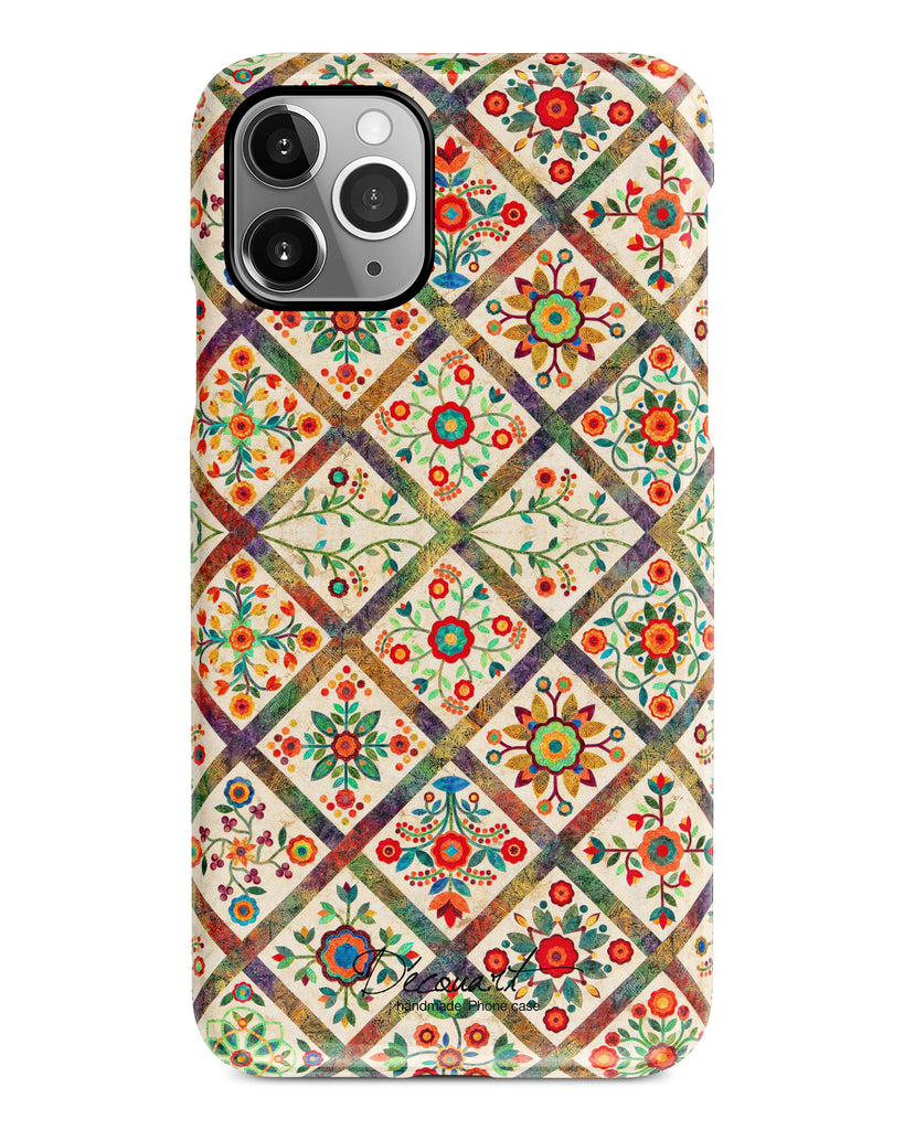 Vintage floral iPhone 11 case S342 - Decouart