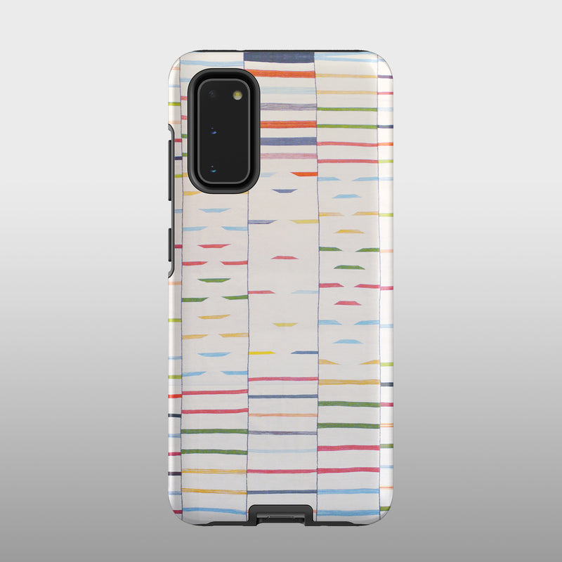 Colourful stripes Samsung case S343 - Decouart