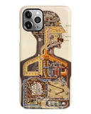 Human factory illustration iPhone 14 case S344