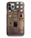 Grunge rusty gauges iPhone 14 case S375