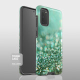 Mint sparkle Samsung case S384B