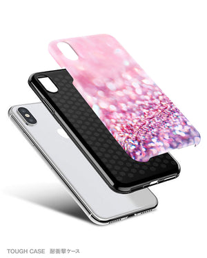 Pink sparkle iPhone 12 case S384C - Decouart