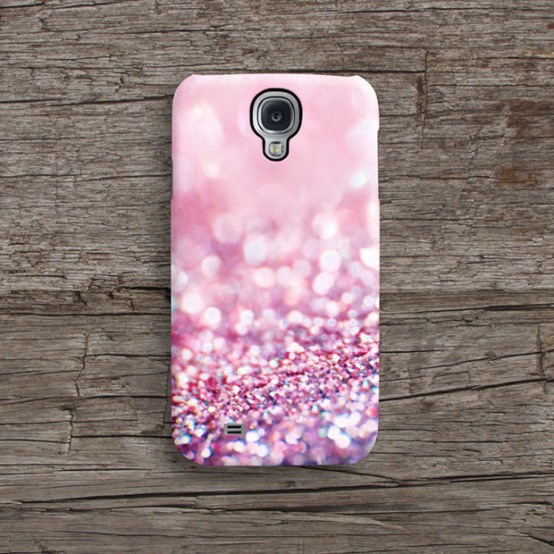 Pink sparkle iPhone 12 case S384C - Decouart