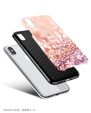 Peach sparkle iPhone 11 case S384D - Decouart
