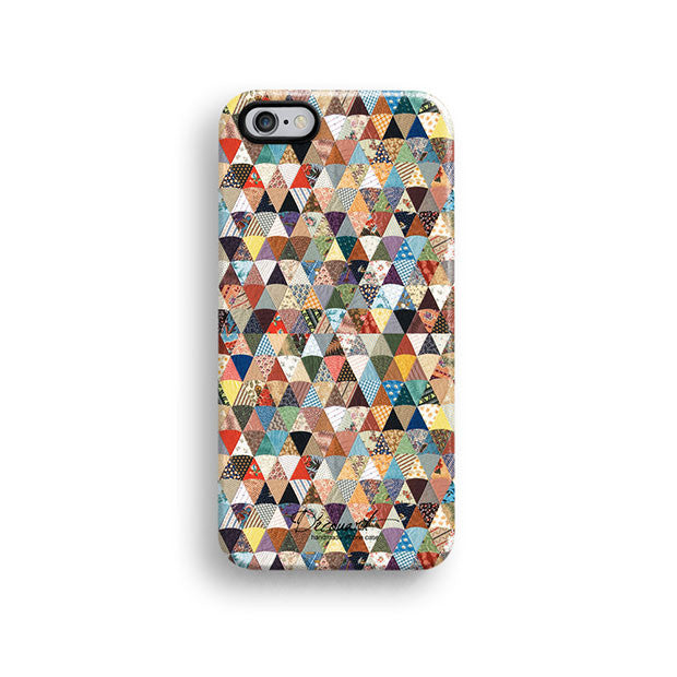 Colourful quilt iPhone 11 case S398 - Decouart