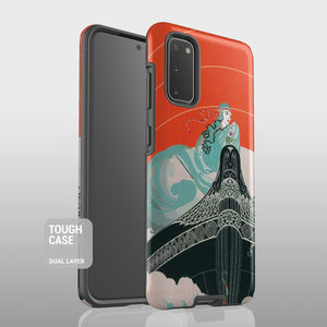 Feminine illustration Samsung case S419 - Decouart