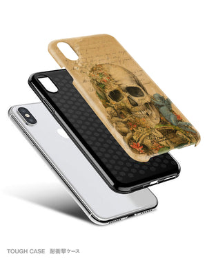 Vintage skull illustration iPhone 11 case S428 - Decouart