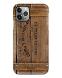 Wood crates iPhone 14 case S437