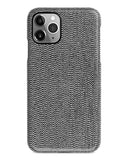 Minimal fabric pattern iPhone 14 case S444