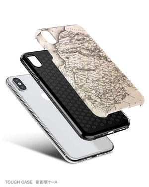 Vintage map iPhone 11 case S451 - Decouart