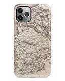 Vintage map iPhone 14 case S451