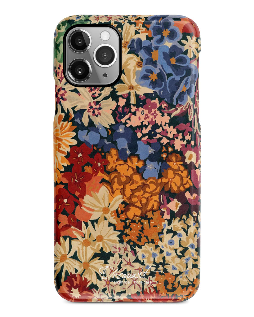 Vintage floral iPhone 11 case S456 - Decouart