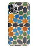 Vintage tiles iPhone 14 case S468