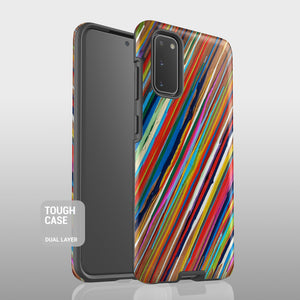 Colourful stripes Samsung case S471B - Decouart