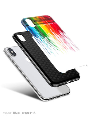 Rainbow dripping paint iPhone 11 case S472 - Decouart