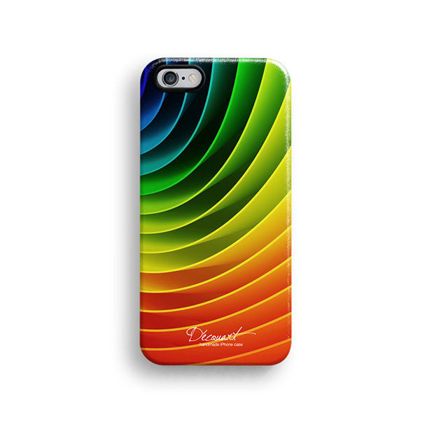 Rainbow circular iPhone 11 case S473B - Decouart