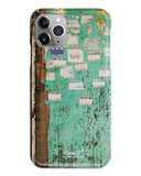 Grunge door texture iPhone 14 case S481