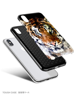 Geometric tiger iPhone 11 case S495 - Decouart