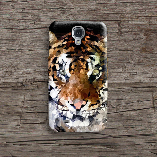 Geometric tiger iPhone 11 case S495 - Decouart