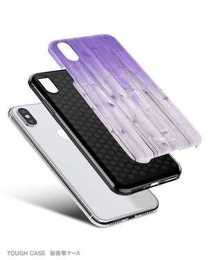 Violet wood iPhone 11 case S496B - Decouart