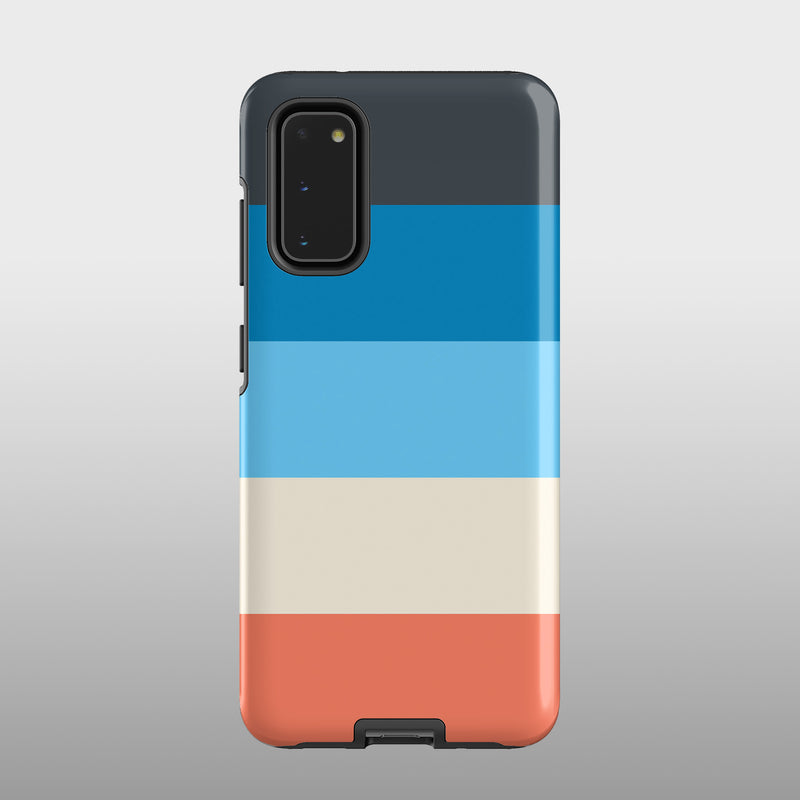 Colourful stripes Samsung case S498 - Decouart