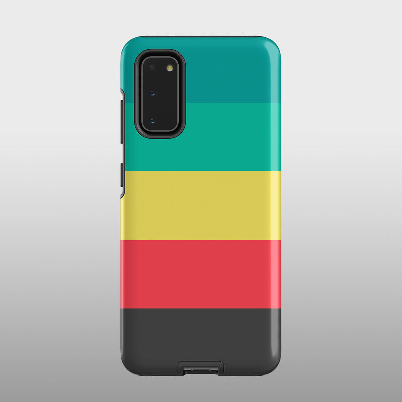 Colourful stripes Samsung case S499 - Decouart