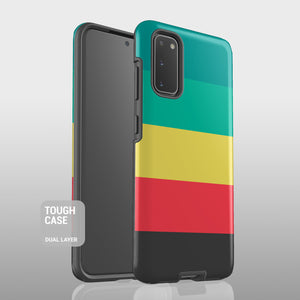 Colourful stripes Samsung case S499 - Decouart