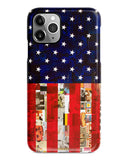 American flag iPhone 14 case S538