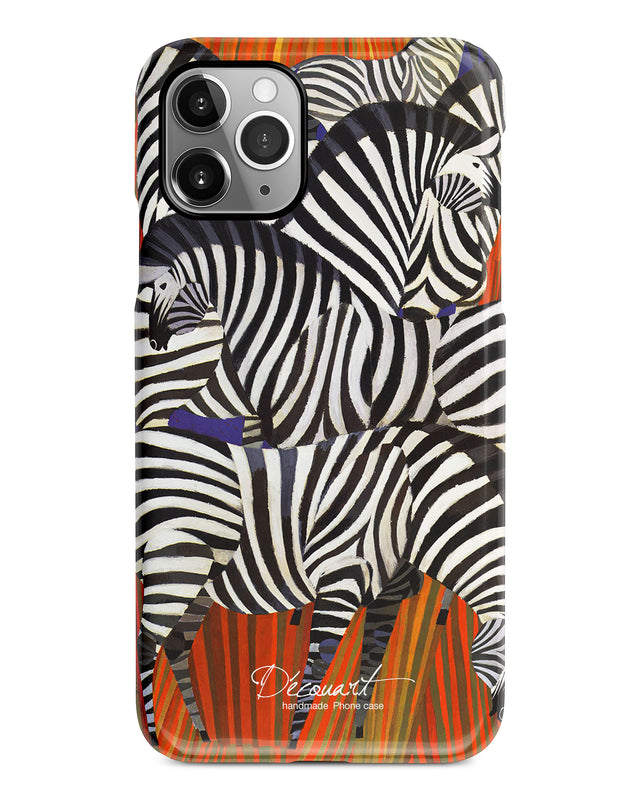 Zebra pattern iPhone 11 case S551 - Decouart