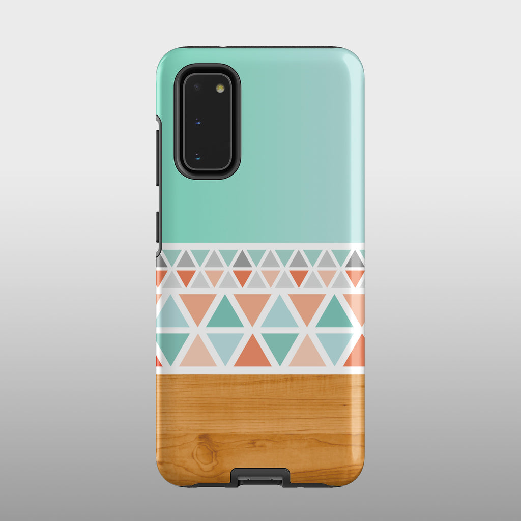 Aztec wood Samsung case S558 - Decouart