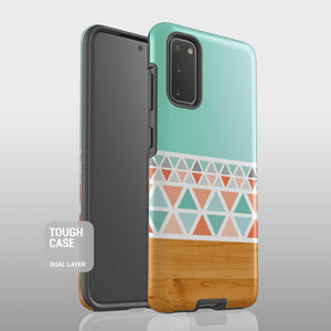 Aztec wood Samsung case S558 - Decouart