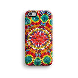 Tie dyed colourful iPhone 12 case S567 - Decouart