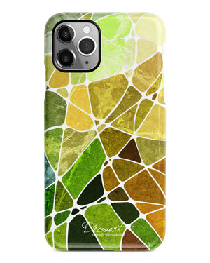 Green grunge texture iPhone 12 case S609 - Decouart