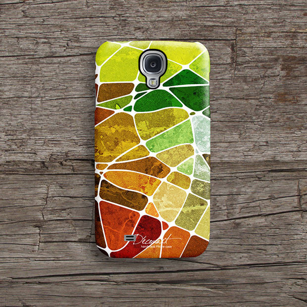 Colourful grunge texture iPhone 12 case S610 - Decouart