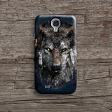 Wolf illustration iPhone 12 case S644 - Decouart