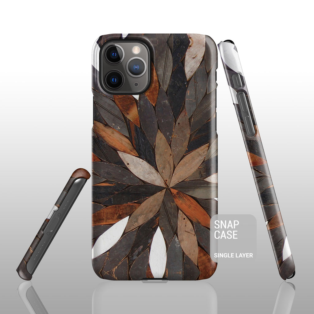 Nature iPhone 12 case S652 (NOT real wood) - Decouart
