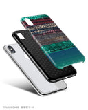 Mint boho fabric iPhone 12 case S659 - Decouart