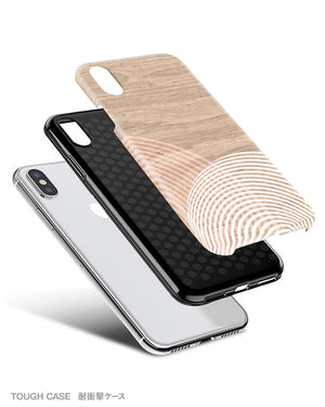 Geometric wood iPhone 12 case S671 - Decouart