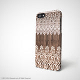 Lace wood iPhone 12 case S679 - Decouart
