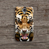 Geometric tiger iPhone 12 case S696 - Decouart