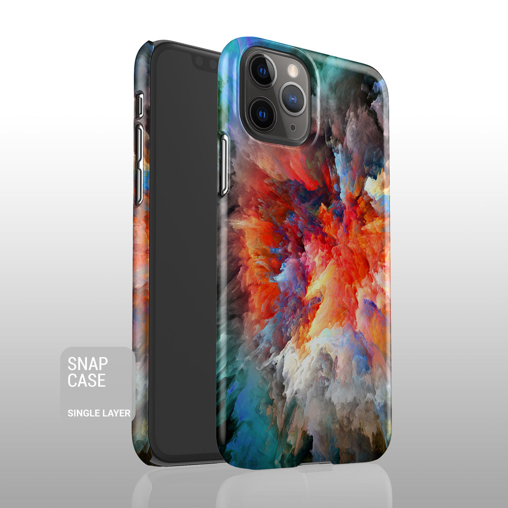 Abstract cloudscape iPhone 14 case S752