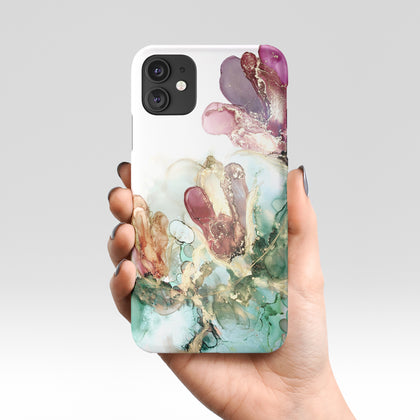 Floral iPhone 12 case S901 - Decouart