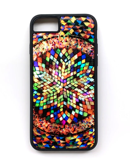 Natural shell Turkish mosaic iPhone case - Decouart